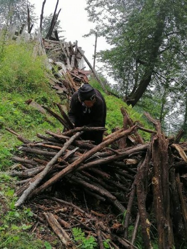 Trabzon'da yaylada tek başına yaşayan ‘Robinson Nine’nin hayatı belgeselde 15
