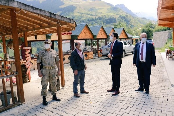 Trabzon’da koronavirüs denetimleri 56