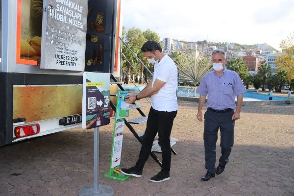 Çanakkale Savaşları Mobil Müzesi Akçaabat'ta 7