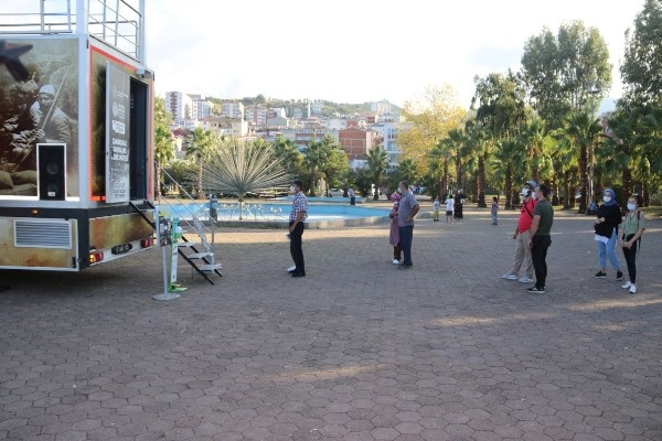 Çanakkale Savaşları Mobil Müzesi Akçaabat'ta 10