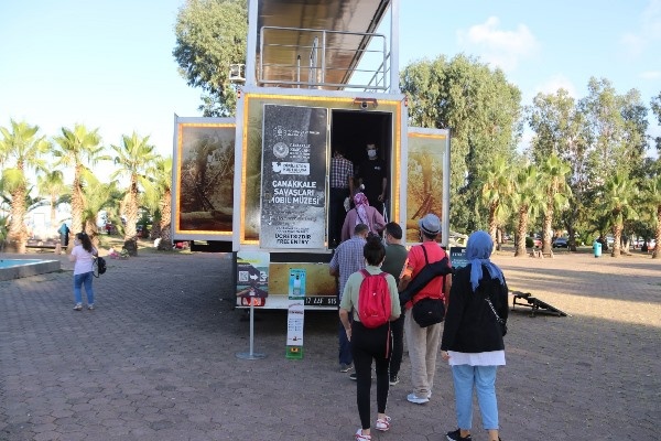 Çanakkale Savaşları Mobil Müzesi Akçaabat'ta 12