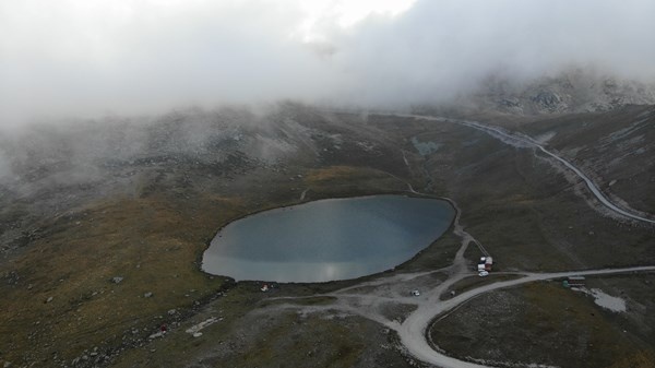 Trabzon'da 2 bin 740 rakımda bulunan Aygır Gölü’nü de kirletmeyi başardık! 14