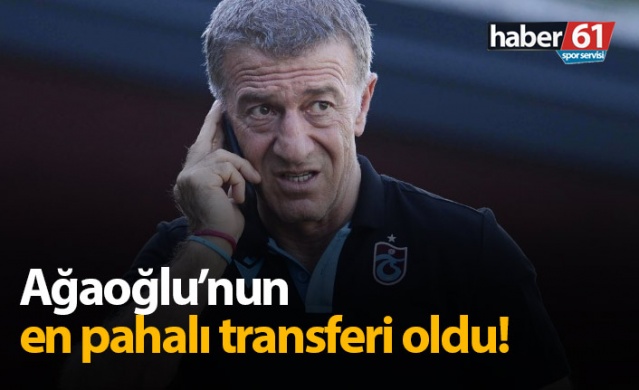 Ağaoğlu'nun en pahalı transferi oldu 1