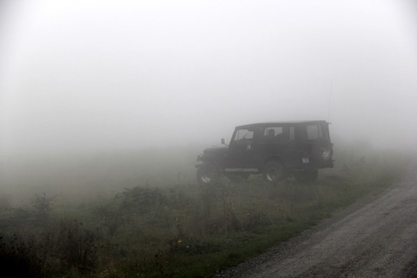 70 yıllık cipler, Karadeniz'in zorlu yollarını aşıyor 5