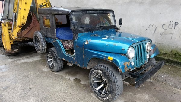 70 yıllık cipler, Karadeniz'in zorlu yollarını aşıyor 9