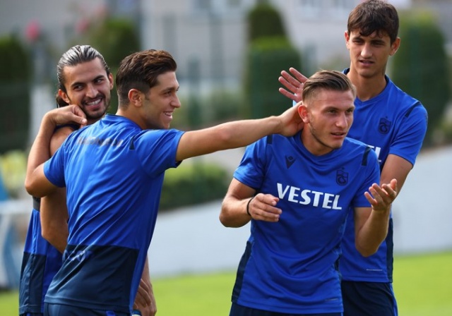 Trabzonspor'da neşeli antrenman 2