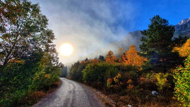 Gümüşhane'de dağlar rengarenk 2