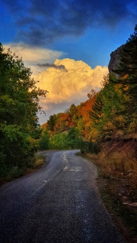 Gümüşhane'de dağlar rengarenk 3