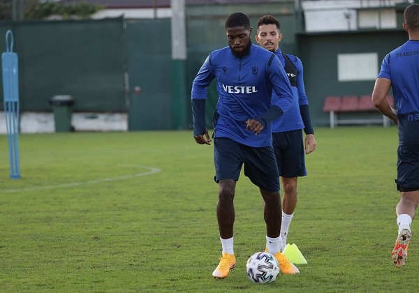 Trabzonspor Başakşehir maçı hazırlıklarını sürdürüyor. 8 Ekim 2020 11