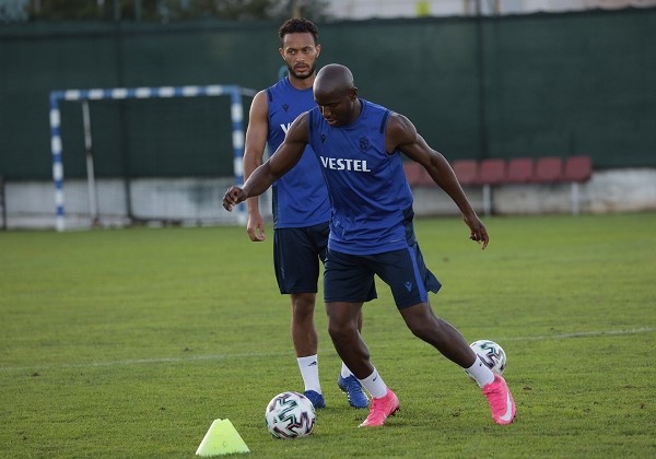 Trabzonspor Başakşehir maçı hazırlıklarını sürdürüyor. 8 Ekim 2020 18