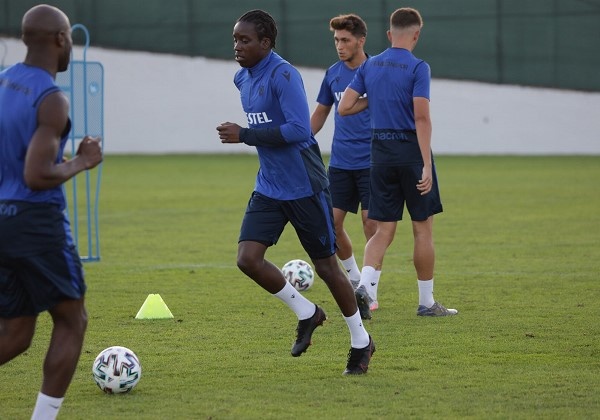 Trabzonspor Başakşehir maçı hazırlıklarını sürdürüyor. 8 Ekim 2020 20