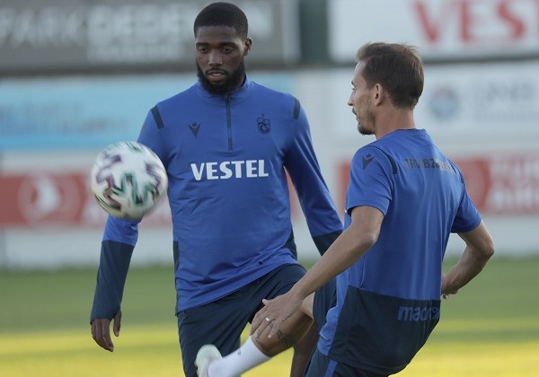 Trabzonspor Başakşehir maçı hazırlıklarını sürdürüyor. 8 Ekim 2020 4