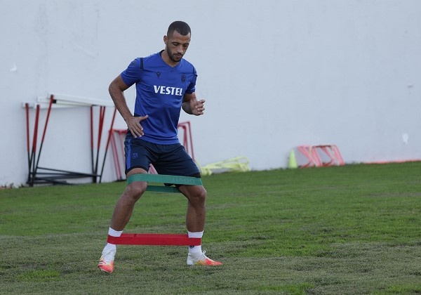 Trabzonspor Başakşehir maçı hazırlıklarını sürdürüyor. 8 Ekim 2020 3