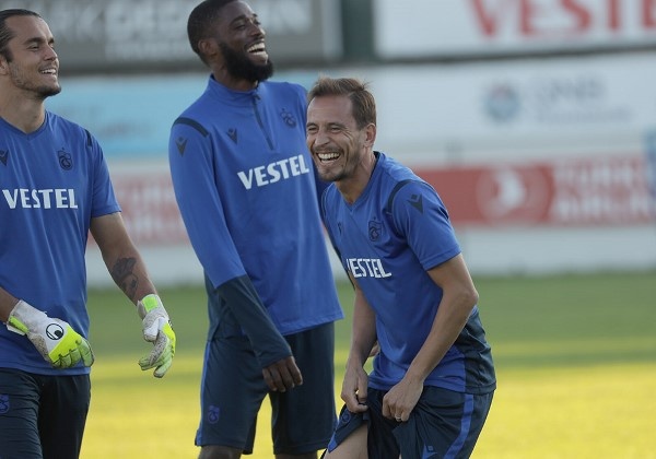 Trabzonspor Başakşehir maçı hazırlıklarını sürdürüyor. 8 Ekim 2020 9