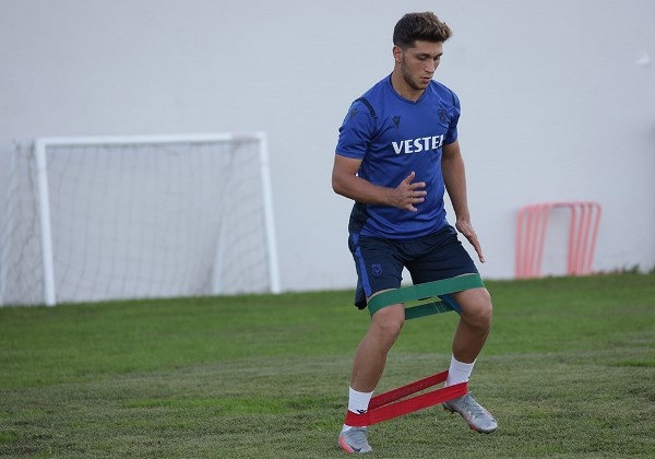 Trabzonspor Başakşehir maçı hazırlıklarını sürdürüyor. 8 Ekim 2020 13