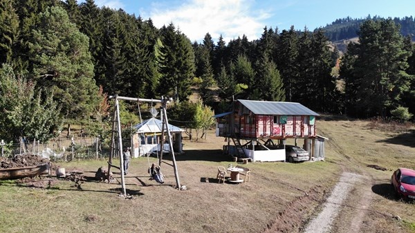 Artvin'de kanser hastası eşi için bakın neler yaptı 4