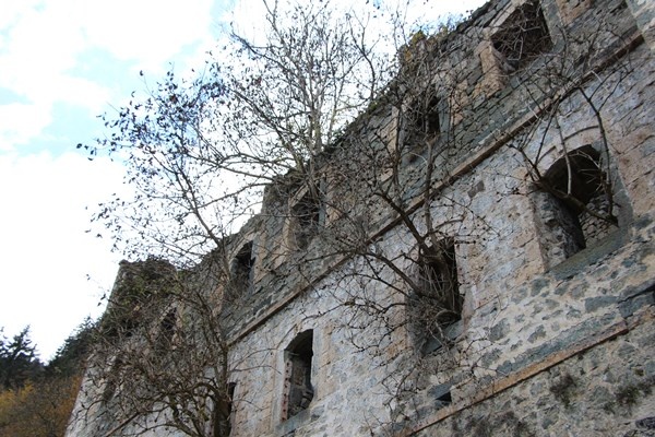 Trabzon’da Vazelon Manastırı’nın restorasyonu başka bahara kaldı 8