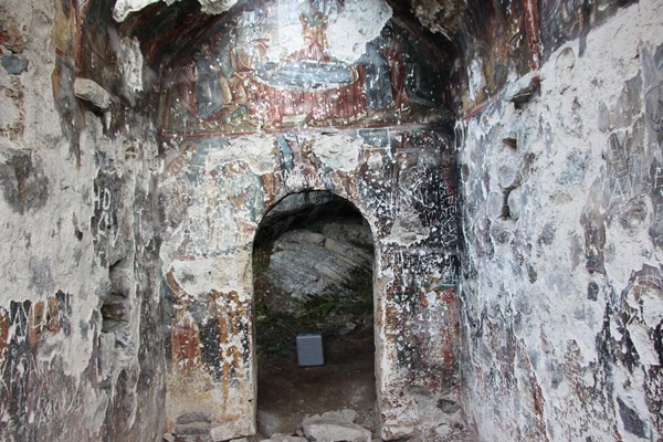 Trabzon’da Vazelon Manastırı’nın restorasyonu başka bahara kaldı 6