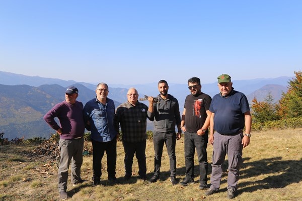 Artvin'de sezonun son atmaca avı yapıldı 14