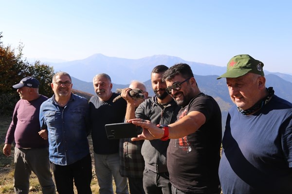 Artvin'de sezonun son atmaca avı yapıldı 11