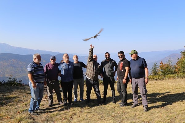 Artvin'de sezonun son atmaca avı yapıldı 20