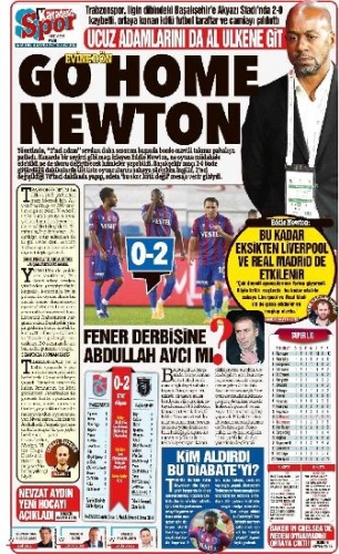 Yerel gazetelerden Trabzonspor'a sert eleştiri 6