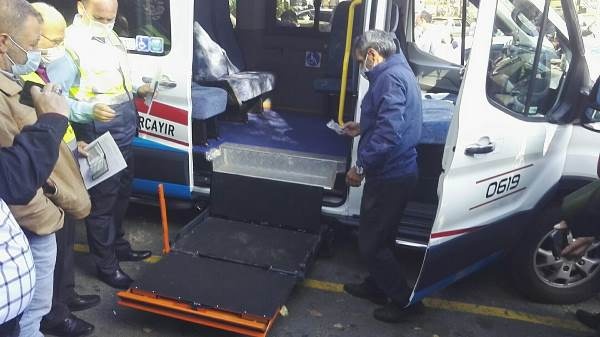 Trabzon’un yeni dolmuşları tanıtıldı 3