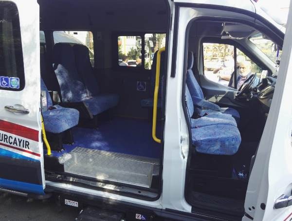 Trabzon’un yeni dolmuşları tanıtıldı 5