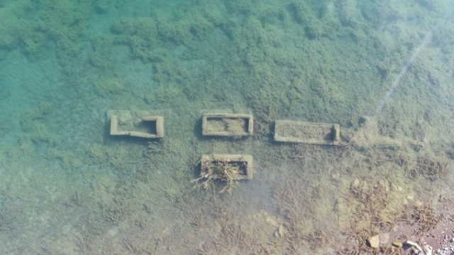 Sular çekilince insan kemikleri ortaya çıktı! 5