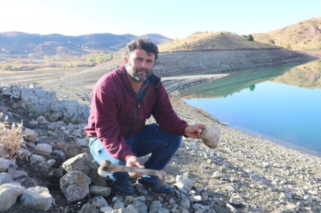 Sular çekilince insan kemikleri ortaya çıktı! 8