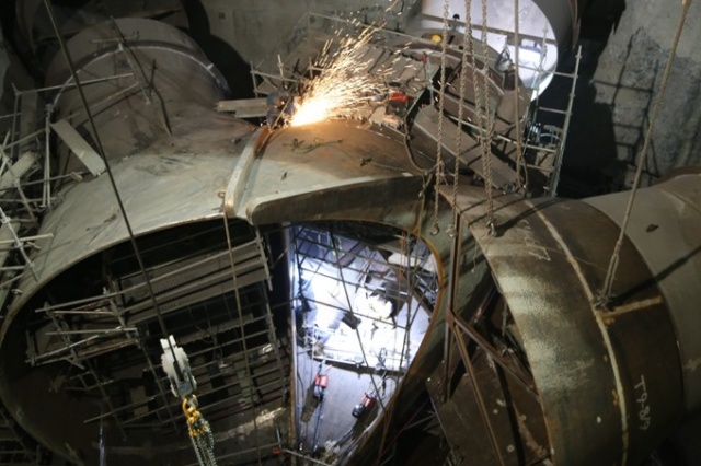 Dev projede jeneratörler takılmaya başladı 12