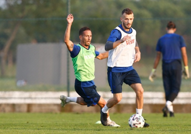 Trabzonspor Kasımpaşa'ya hazırlanıyor. 27 Ekim 2020 4