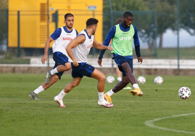 Trabzonspor Kasımpaşa'ya hazırlanıyor. 27 Ekim 2020 5