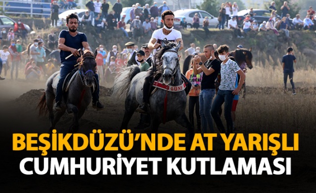 Beşikdüzü'nde at yarışlı Cumhuriyet kutlaması 1