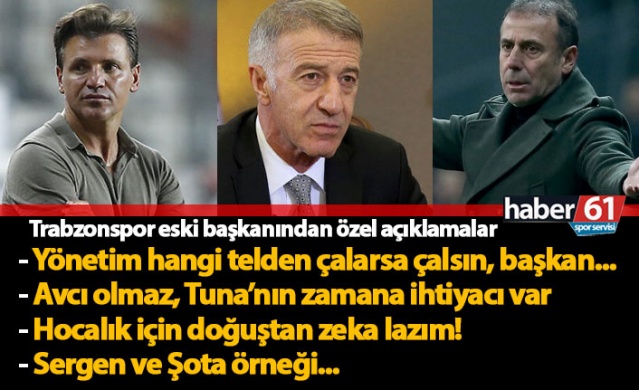 Sadri Şener’den Trabzonspor Yönetimine Net Mesaj: “Aynı Telde Buluşun” 1