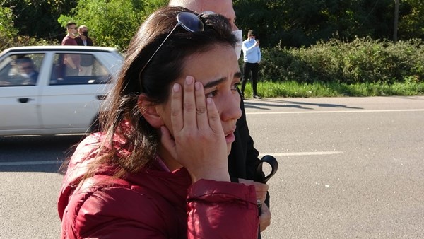 Karadeniz Sahil yolunda kaza! Parçalanan araçtan sağ çıktı 3