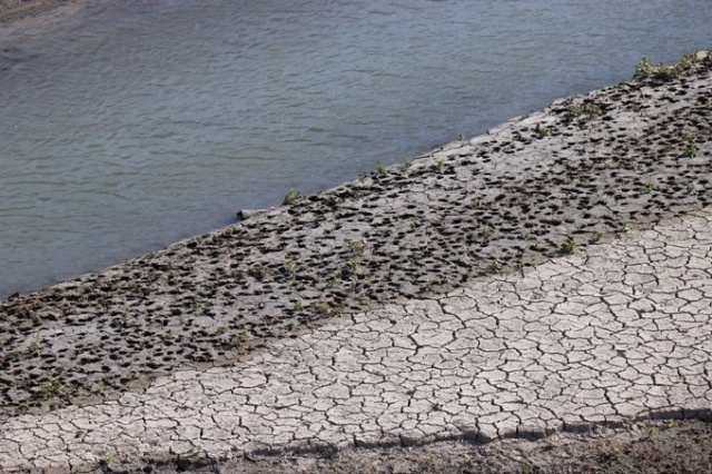 Göldeki kuraklık dikkat çekiyor 5