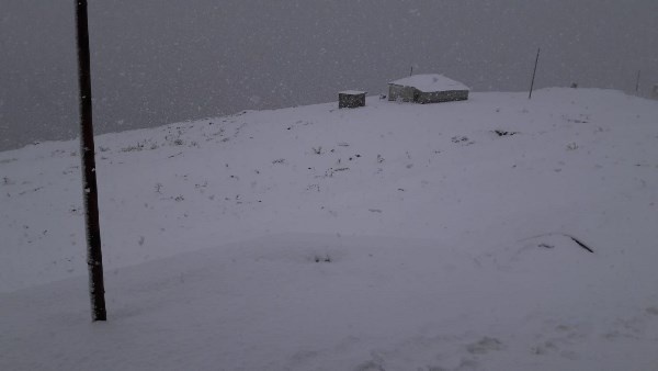 Gümüşhane'de kar yüzünü gösterdi 4