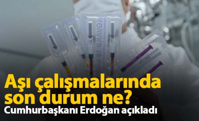 Aşı çalışmalarında son durum ne? 1