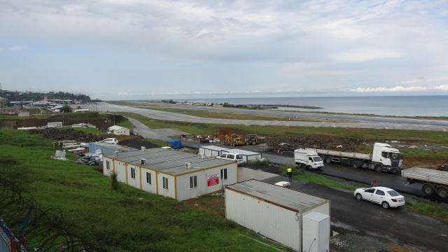 Trabzon Havaalanı'nda çlışmalar sürüyor 2