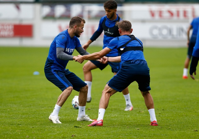 Trabzonspor taktik çalıştı 8