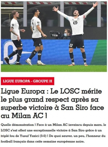 Yusuf Yazıcı Fransa manşetlerinde 21