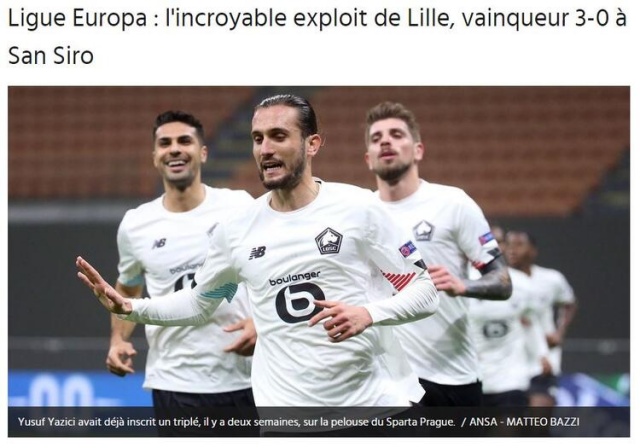 Yusuf Yazıcı Fransa manşetlerinde 20