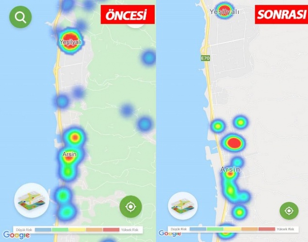 Trabzon’da koronavirüste son durum! Harita her şeyi anlatıyor 11