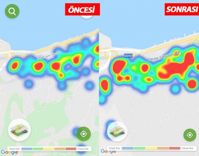 Trabzon’da koronavirüste son durum! Harita her şeyi anlatıyor 7