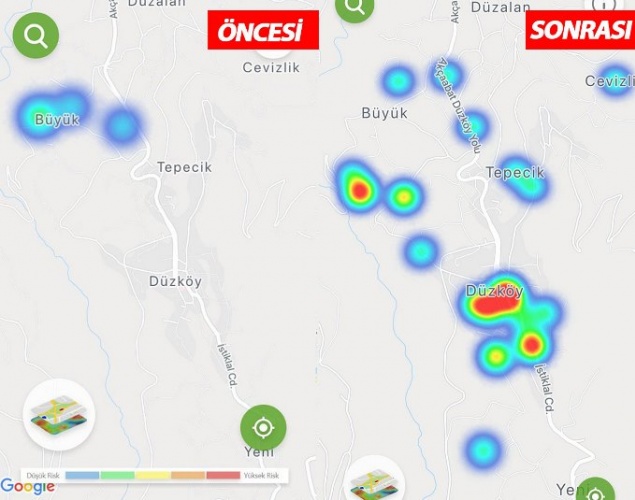 Trabzon’da koronavirüste son durum! Harita her şeyi anlatıyor 18