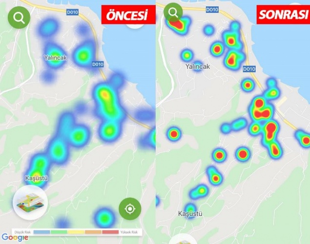 Trabzon’da koronavirüste son durum! Harita her şeyi anlatıyor 28