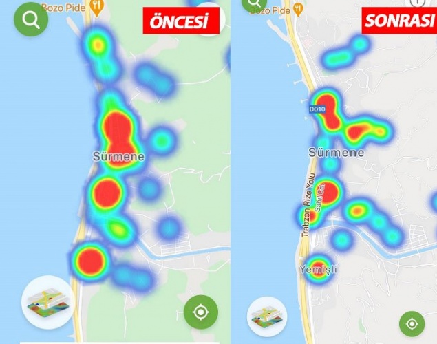 Trabzon’da koronavirüste son durum! Harita her şeyi anlatıyor 23