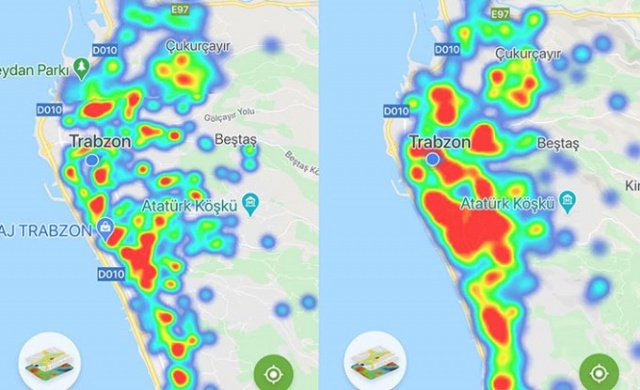 Trabzon’da koronavirüste son durum! Harita her şeyi anlatıyor 3