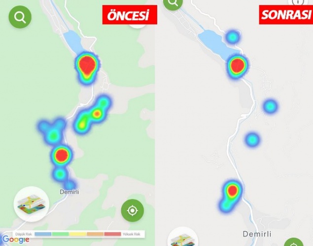 Trabzon’da koronavirüste son durum! Harita her şeyi anlatıyor 16